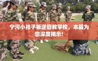 宁河小孩子叛逆管教学校，本篇为您深度揭示!