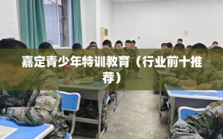 嘉定青少年特训教育（行业前十推荐）