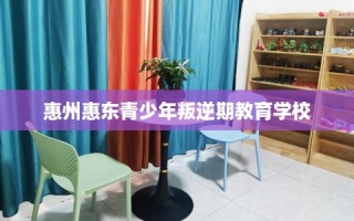 惠州惠东青少年叛逆期教育学校