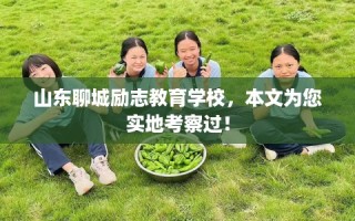山东聊城励志教育学校，本文为您实地考察过！