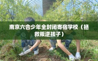 南京六合少年全封闭寄宿学校（拯救叛逆孩子）