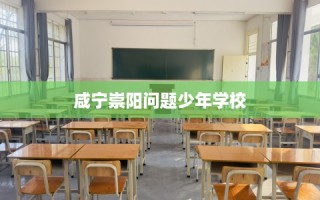 咸宁崇阳问题少年学校