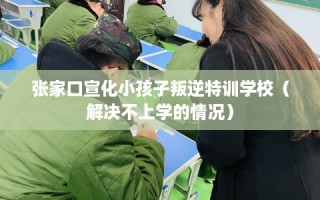 张家口宣化小孩子叛逆特训学校（解决不上学的情况）