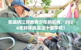 芜湖鸠江管教青少年的机构，2026年好评极高这十家学校！
