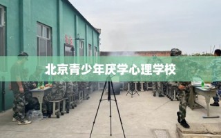 北京青少年厌学心理学校