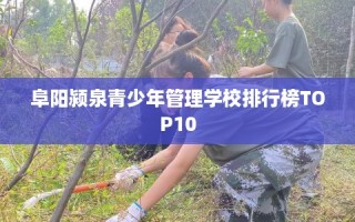 阜阳颍泉青少年管理学校排行榜TOP10