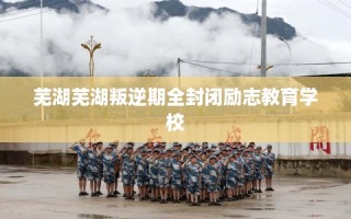 芜湖芜湖叛逆期全封闭励志教育学校
