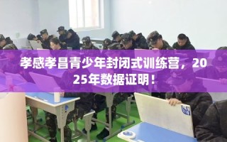 孝感孝昌青少年封闭式训练营，2025年数据证明！