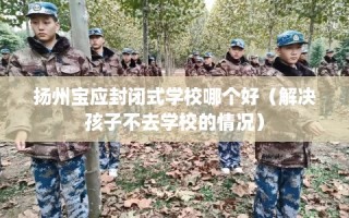 扬州宝应封闭式学校哪个好（解决孩子不去学校的情况）