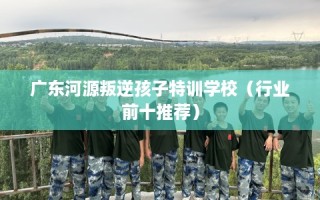 广东河源叛逆孩子特训学校（行业前十推荐）