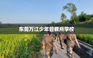 东莞万江少年管教所学校