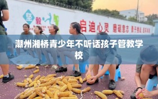 潮州湘桥青少年不听话孩子管教学校