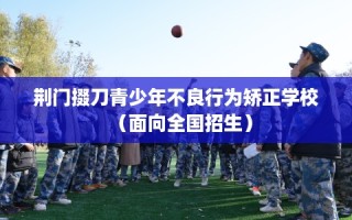 荆门掇刀青少年不良行为矫正学校（面向全国招生）