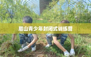 眉山青少年封闭式训练营