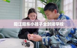 阳江阳东小孩子全封闭学校