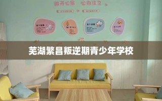 芜湖繁昌叛逆期青少年学校