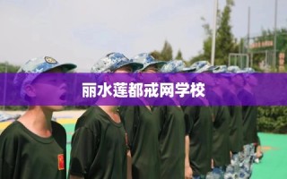 丽水莲都戒网学校