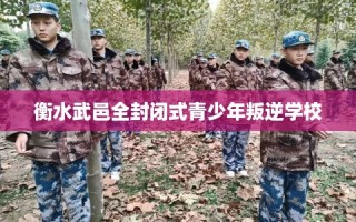 衡水武邑全封闭式青少年叛逆学校