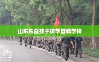 山东东营孩子厌学管教学校