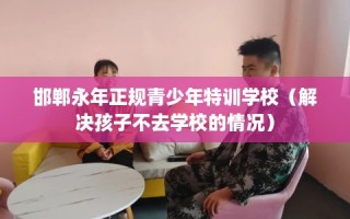 邯郸永年正规青少年特训学校（解决孩子不去学校的情况）
