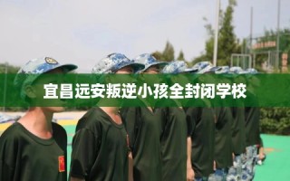 宜昌远安叛逆小孩全封闭学校