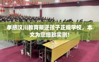 孝感汉川教育叛逆孩子正规学校，本文为您细致实测！