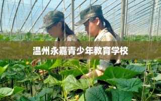 温州永嘉青少年教育学校