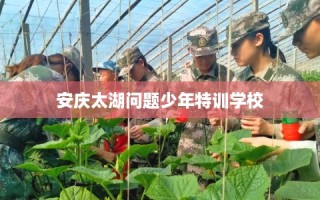 安庆太湖问题少年特训学校
