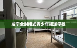 咸宁全封闭式青少年叛逆学校