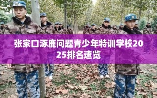 张家口涿鹿问题青少年特训学校2025排名速览