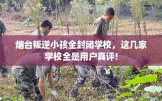 烟台叛逆小孩全封闭学校，这几家学校全是用户真评!