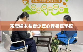 东莞樟木头青少年心理矫正学校
