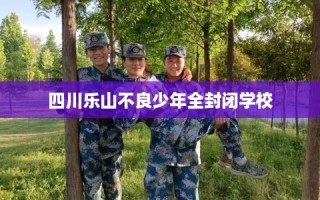 四川乐山不良少年全封闭学校