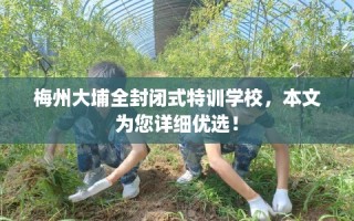 梅州大埔全封闭式特训学校，本文为您详细优选！