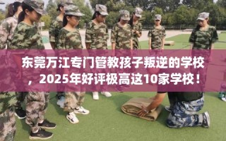 东莞万江专门管教孩子叛逆的学校，2025年好评极高这10家学校！