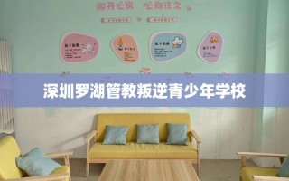 深圳罗湖管教叛逆青少年学校