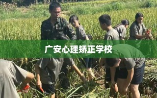 广安心理矫正学校