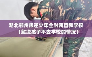 湖北鄂州叛逆少年全封闭管教学校（解决孩子不去学校的情况）