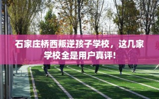 石家庄桥西叛逆孩子学校，这几家学校全是用户真评!
