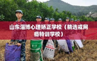 山东淄博心理矫正学校（精选戒网瘾特训学校）