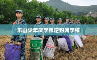 乐山少年厌学叛逆封闭学校