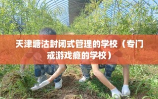天津塘沽封闭式管理的学校（专门戒游戏瘾的学校）