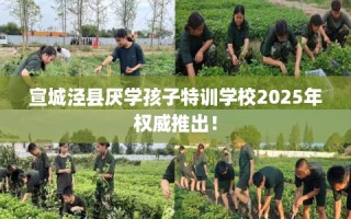 宣城泾县厌学孩子特训学校2025年权威推出！