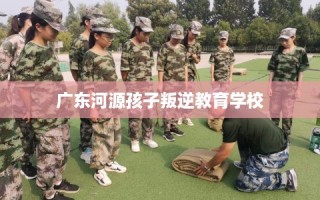 广东河源孩子叛逆教育学校