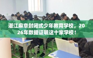 湛江麻章封闭式少年教育学校，2026年数据证明这十家学校！