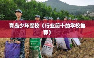 青岛少年军校（行业前十的学校推荐）