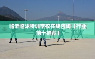 临沂临沭特训学校在线咨询（行业前十推荐）