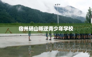 宿州砀山叛逆青少年学校