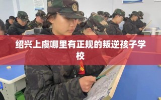 绍兴上虞哪里有正规的叛逆孩子学校