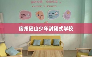 宿州砀山少年封闭式学校